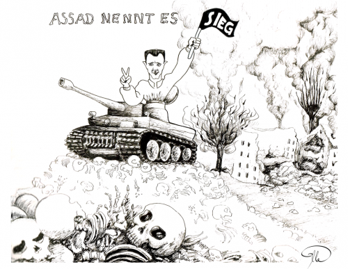 10 Assad nennt es Sieg