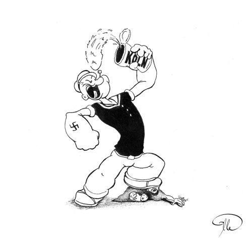 37 Nazi-Popeye